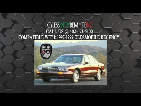 How To Replace Oldsmobile Regency Key Fob Battery 1997 1998 1999