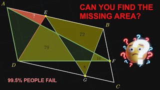 This Parallelogram Puzzle Seems Impossible (Until You See The Trick)  #area problem #mathskills