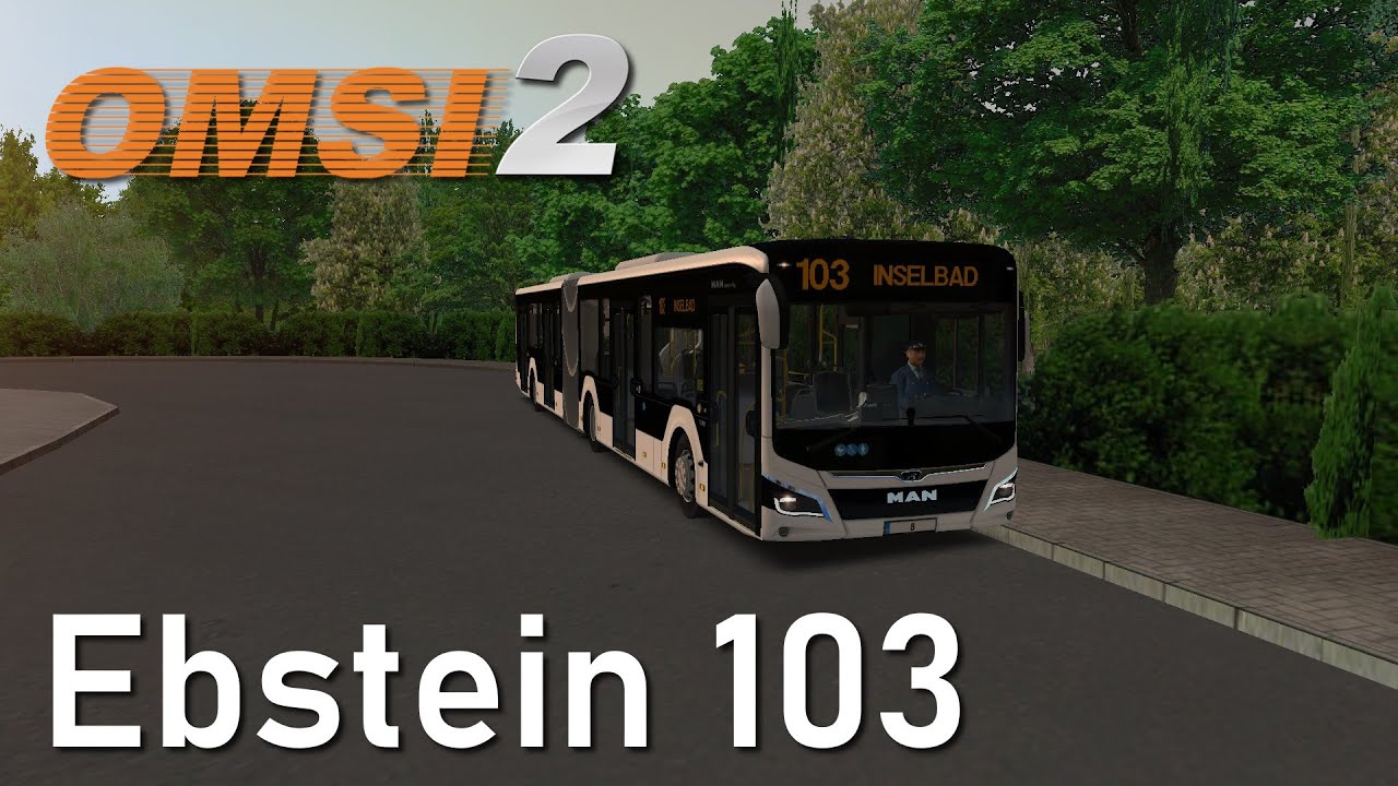 103 | Kleeweg - Inselbad | MAN New Lion's City 18 | Ebstein | OMSI 2 HUN
