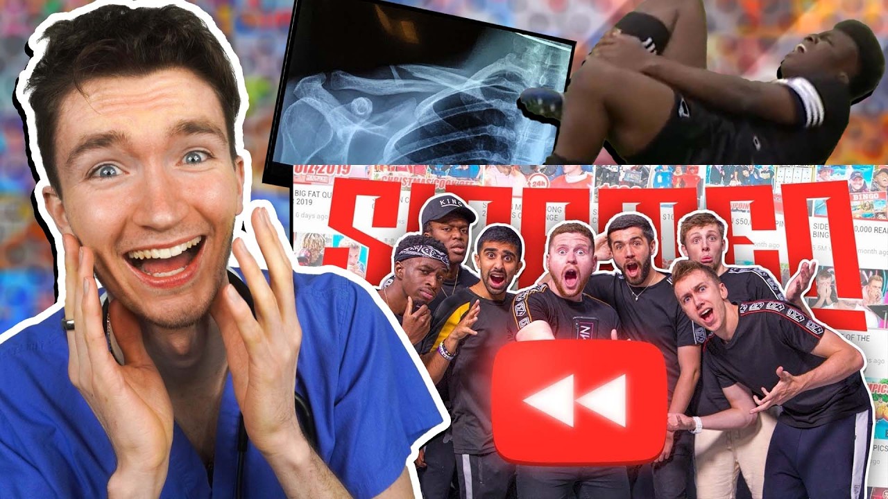 Doctor Reacts To The Sidemen's Worst Injuries