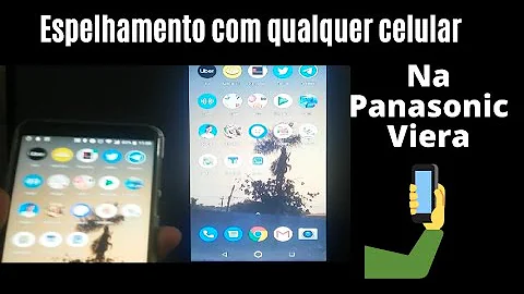 Como espelhar a tela do iPhone na TV Panasonic?