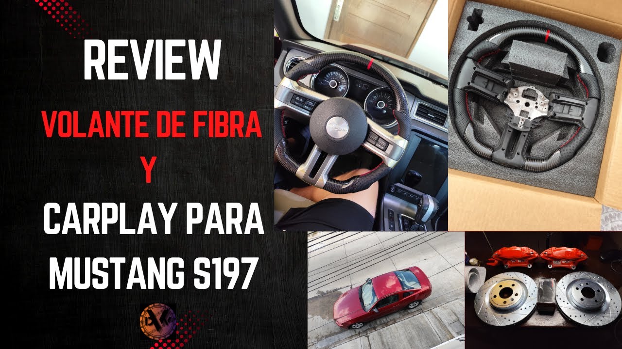 REVIEW DE MI MUSTANG 2013 3.7 CYCLONE, YA LO MODIFIQUÉ ? ¿VOLANTE DE FIBRA Y CARPLAY?