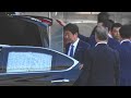 安倍総理　山口宇部空港より羽田到着 【2019.08.14】