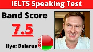 Band 7.5 IELTS Speaking Test with feedback 2021