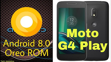 Android 8.0 Oreo (Crdroid v4.0) ROM For Moto G4 Play