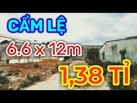 Video Bán đất Đà Nẵng | Quận Cẩm Lệ - Mặt tiền 6,6m giá 1,38... - youtube