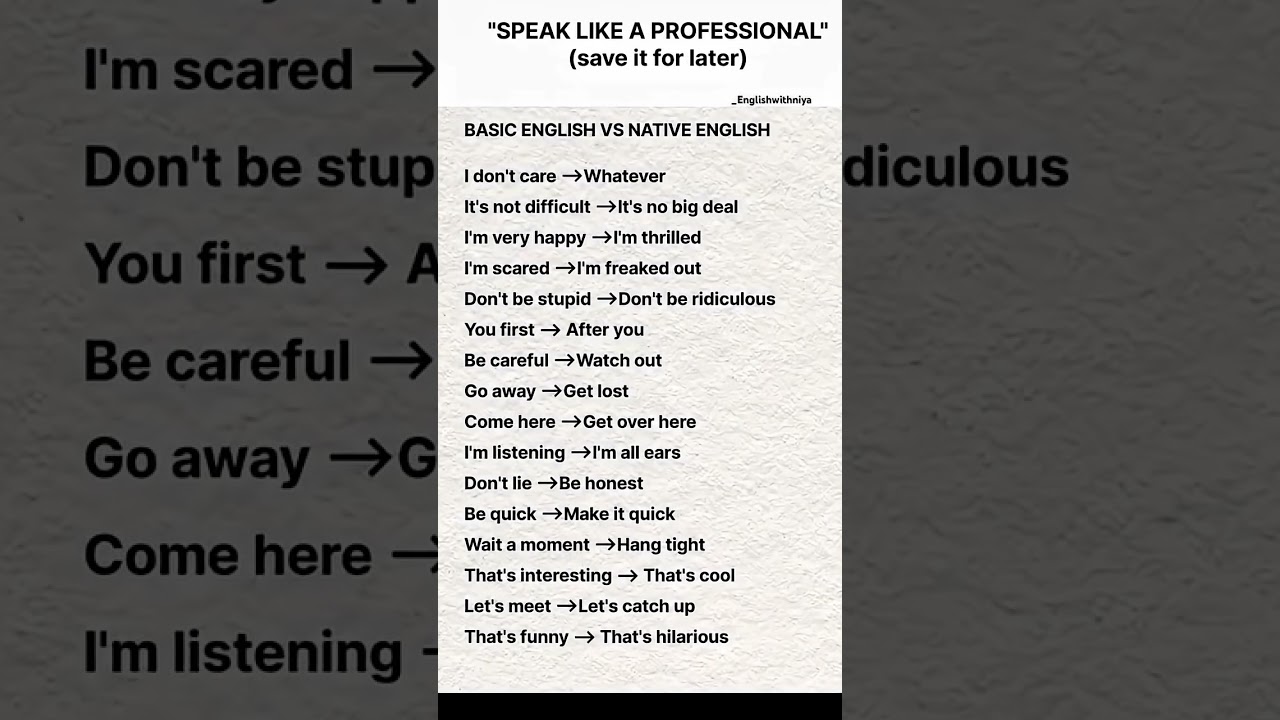 Professional English 