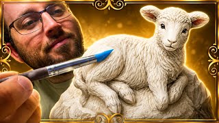 Sculpting a Realistic Lamb from Clay