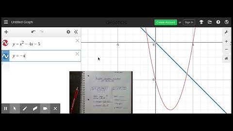 Exploring Quadratic Functions using Desmos
