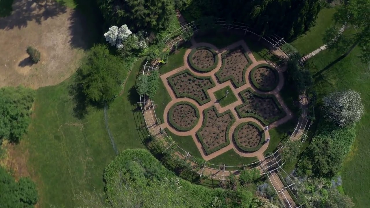 Old Westbury Gardens Aerial 720p YouTube