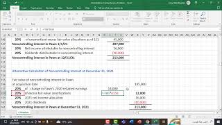 Consolidation Comprehensive Problem P10
