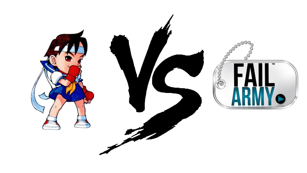 Chibi Sakura VS Fail Army