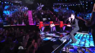 [HD] Maroon 5 & Christina Aguilera - Moves Like Jagger @ The Voice Live