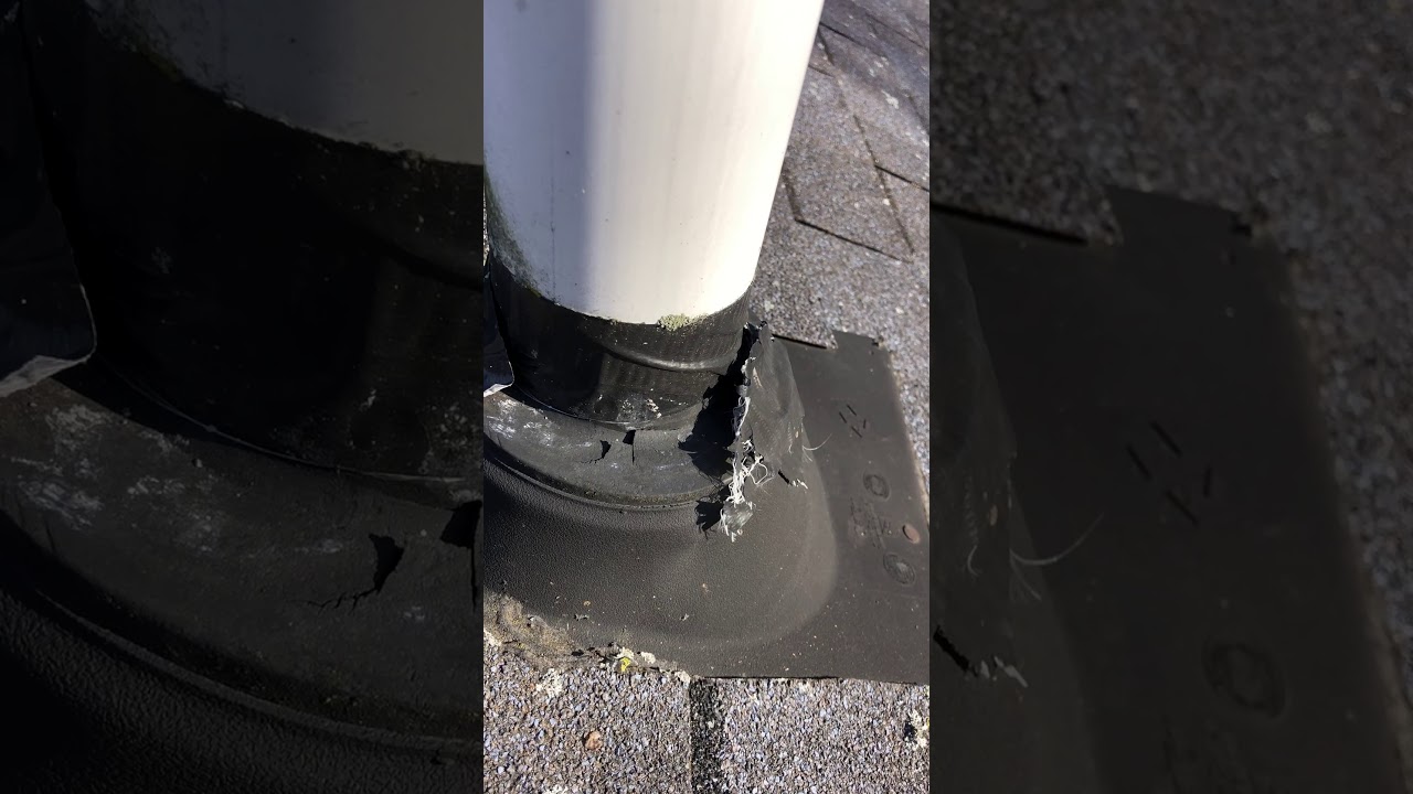 You can't use DUCT TAPE on a roof vent boot as a repair YouTube