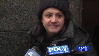 1 person dead, hit by falling debris near Times Square