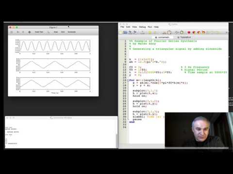 DSP Topic 2: Octave/MATLAB Example of Fourier Synthesis