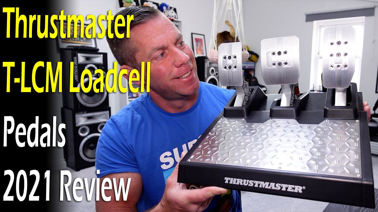 Modieus Rand Aan het leren Thrustmaster T-LCM Pedals Review - YouTube