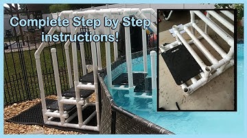 DIY Above Ground Pool Steps How to Part 2 #abovegroundpoolsteps #poolsteps #howto #diy