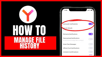 How to manage file history in Yandex Browser