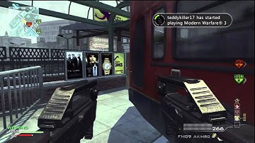 MW3 MOAB on Underground w/ MP7/FMG9 Akimbo