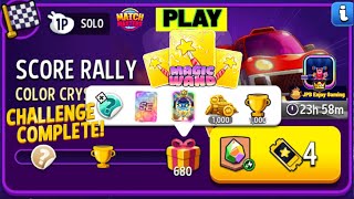 Color Crystals Solo Challenge Score Rally4 Tickets / 680 Score/ Match Masters