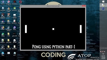 ping pong game using python3 part-1:getting started