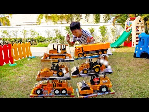 [60 dakika] Yejun oyuncak arabalar ve kurtarma kamyonu oyna Car Toys for Kids