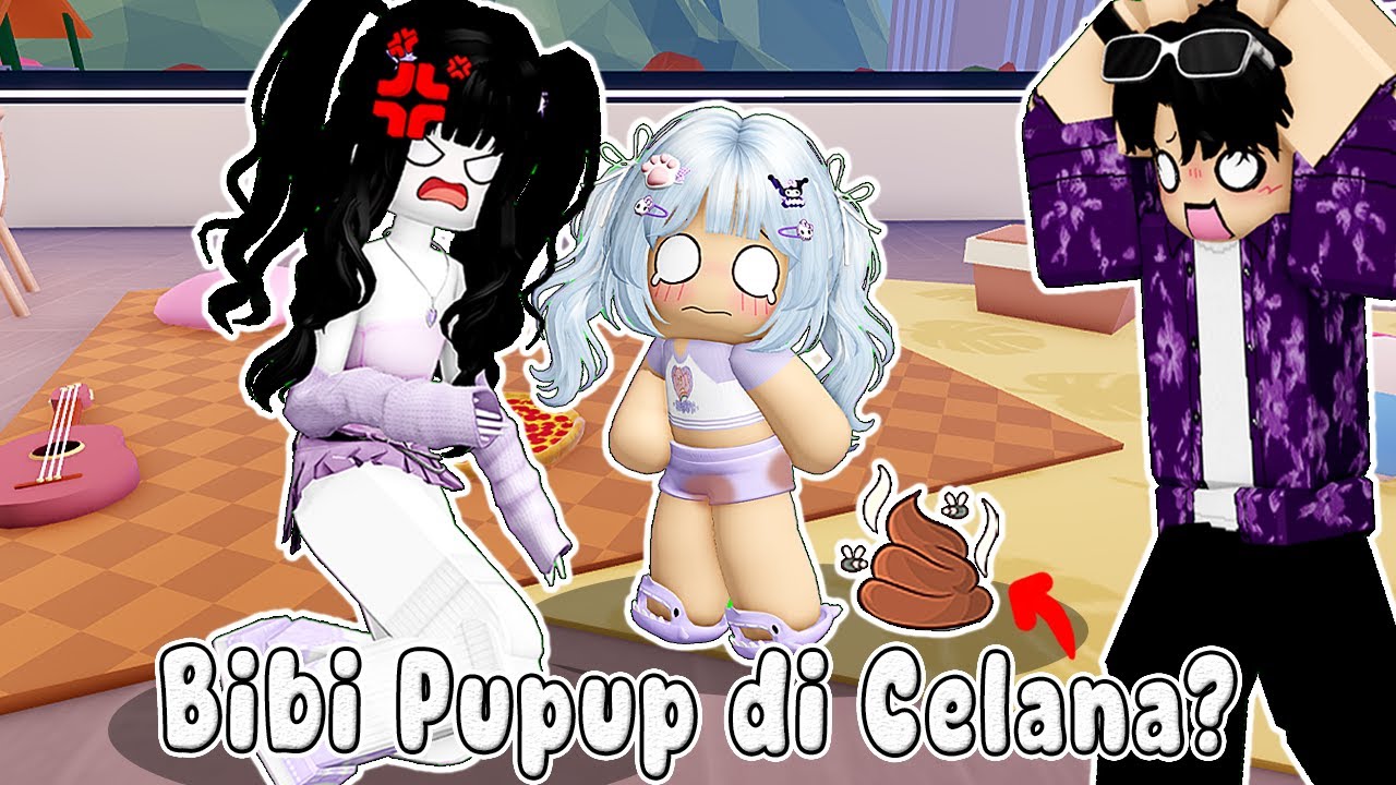 BIBI PUPUP DI CELANA KARENA DIARE, MAMI MARAH SEKALI  ||  LIVETOPIA RP 🏡 ROBLOX INDONESIA