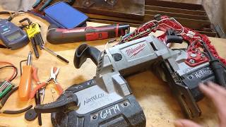 Partially Busted Porta-Band Milwaukee 6332-20 Teardown