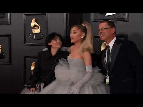 Ariana Grande On The Red Carpet | Fashion Cam | 2020 GRAMMYs