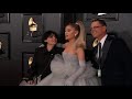 Ariana Grande On The Red Carpet | Fashion Cam | 2020 GRAMMYs