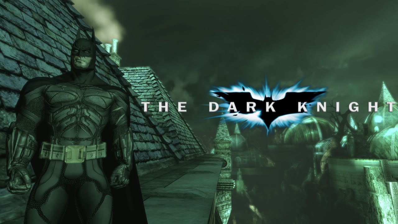 The Dark Knight Suit Mod Batman Arkham Asylum YouTube
