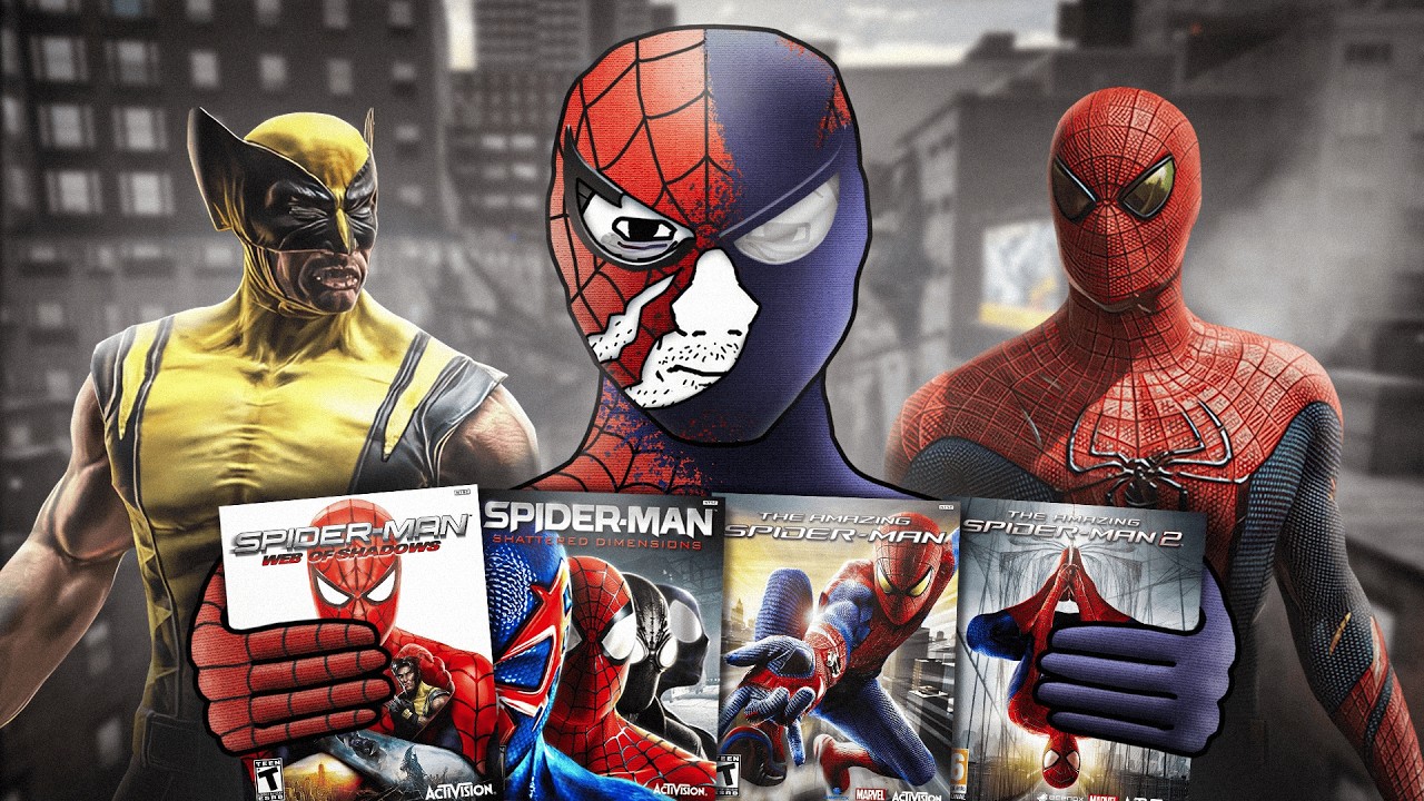 Я прошёл ВСЕ ДУМЕРСКИЕ игры про ЧЕЛОВЕКА-ПАУКА (кроме Edge of Time, не тянет компьютер)