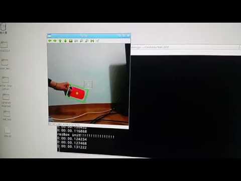 Camshift + Kalmanfilter with OpenCV & python on RaspberryPi B2
