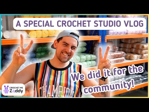 I started my own yarn business! - Plush chenille yarn in Australia!! ✨ Crochet | Zaddycrafts vlog