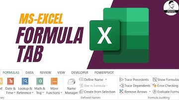 Excel Formula Tab Explained: A Comprehensive Guide By Rohit Narang