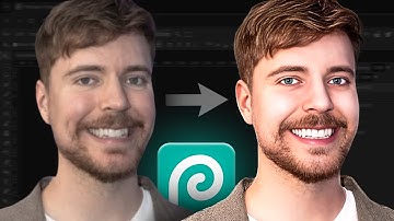 How to Retouch Face Like ‪@MrBeast‬ | Photopea Tutorial