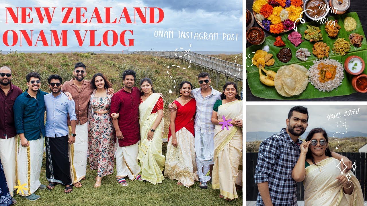 ന്യൂസീലൻഡ് ഓണം കൂട്ടുകാർക്ക്ഒപ്പം 😍🌸New Zealand Malayalam vlog with friends