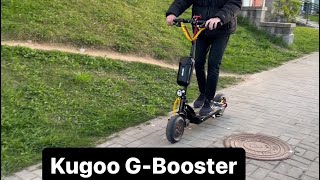 Электросамокат Kugoo G-Booster 3500 пробег отзыв