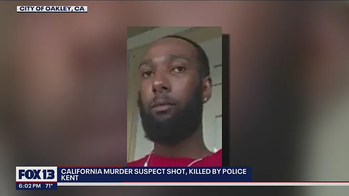 California murder suspect shot and killed by polic...
