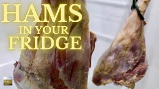 curing hams in your own fridge (wild boar) | Eat And Be Eaten