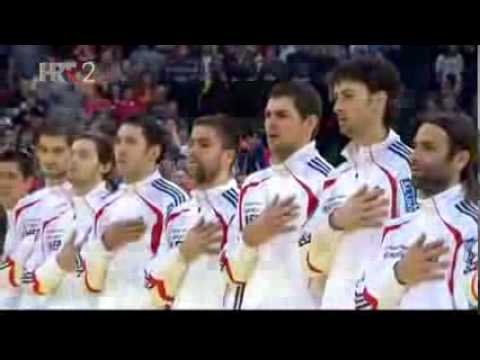 RP Rukomet 2012-Hrvatska VS Srbija [HIMNA]