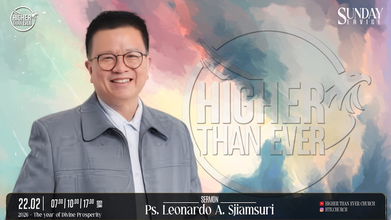 Ibadah Siang bersama Ps. Leonardo A Sjamsuri : 