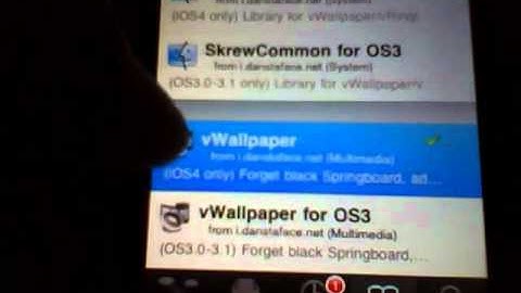 How To Get Moving Wallpaper on Your Ipod Touch and Iphone