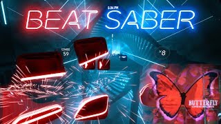 Beat Saber - Butterfly Upswing Remix by Smile.dk (Expert) - Full Combo screenshot 1