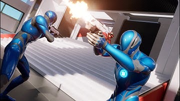 Unreal Engine 5 GAMEPLAY  LYRA Starter Game First Look - Control / Elmination