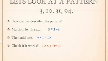 Recursive Patterns