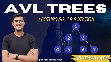 LR ROTATION | AVL TREES | Data Structure And Algorithm | #programming