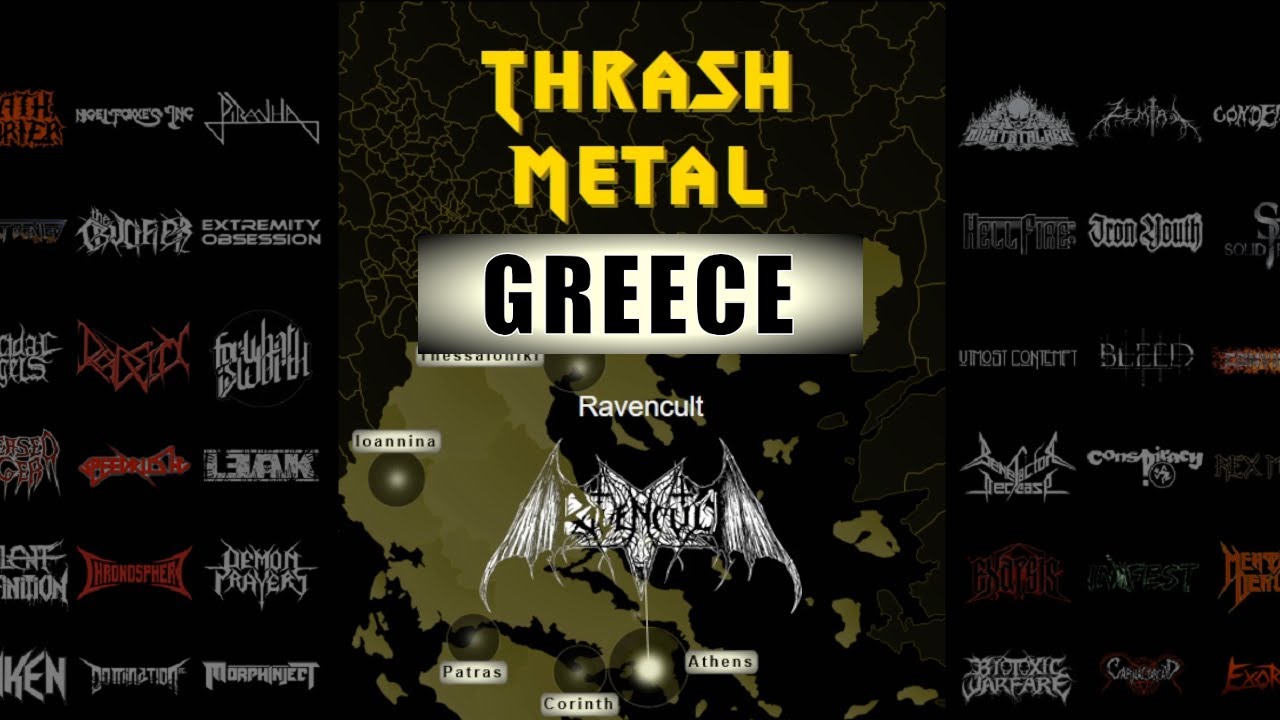 THRASH METAL in Greece (BAND EDITION)