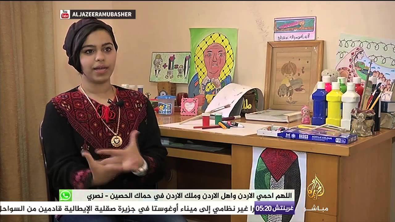 ملاك مطر .. طفلة فلسطينية تستخدم التواصل الاجتماعي في نصرة القضية الفلسطينية